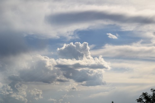 Edge-lit Stratus Clouds, Evening